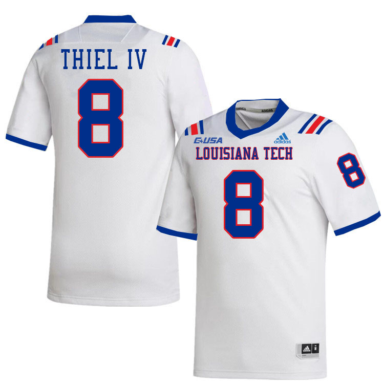 Johnnie Thiel IV Louisiana Tech Jersey,LA Tech Bulldogs Football Jerseys,Uniforms,Gears-White